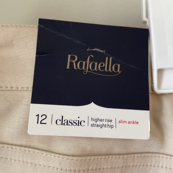 NWT Rafaella Pants Size 12 slim ankle - Picture 7 of 8